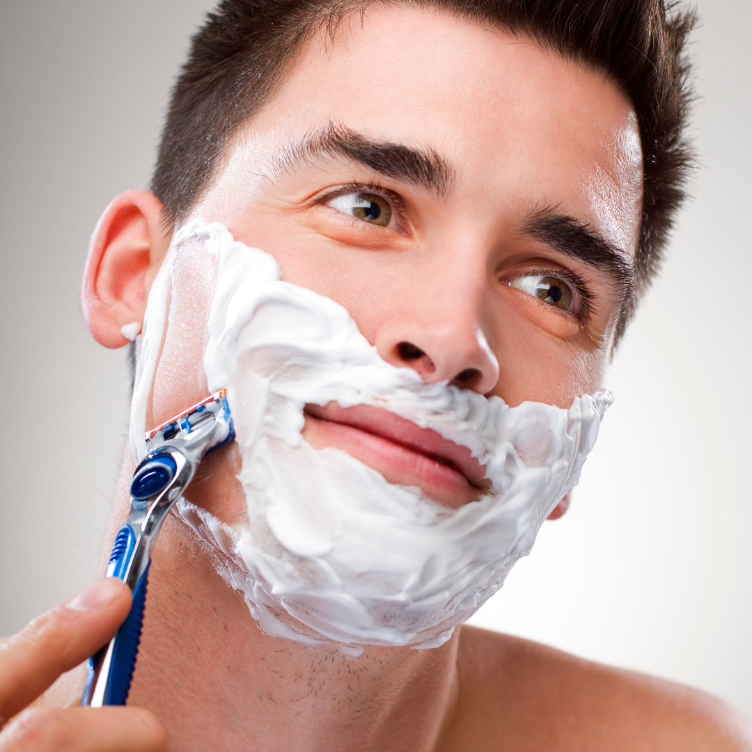 Männer Rasur