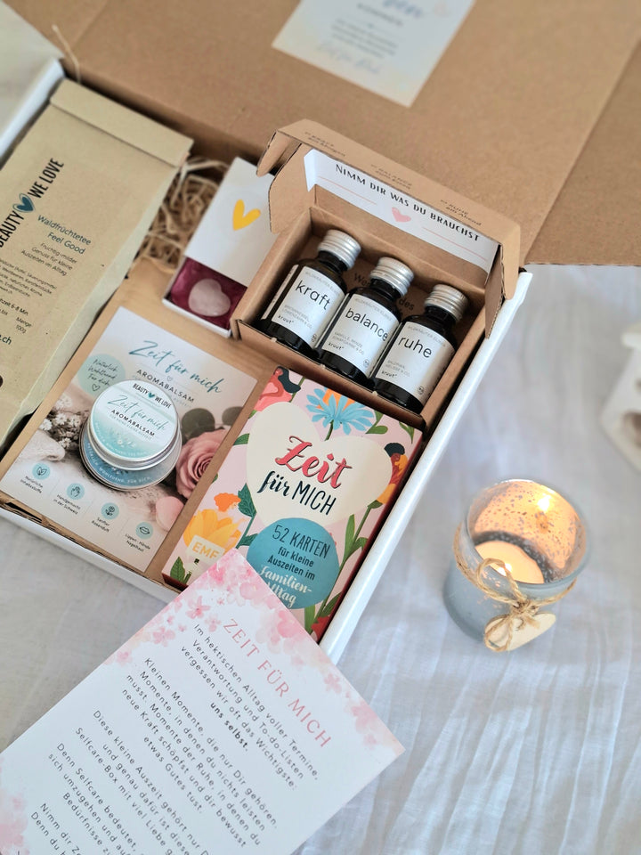 Geschenk-Set "Kleine Auszeit" – liebevolle Selfcare-Box für Mamas