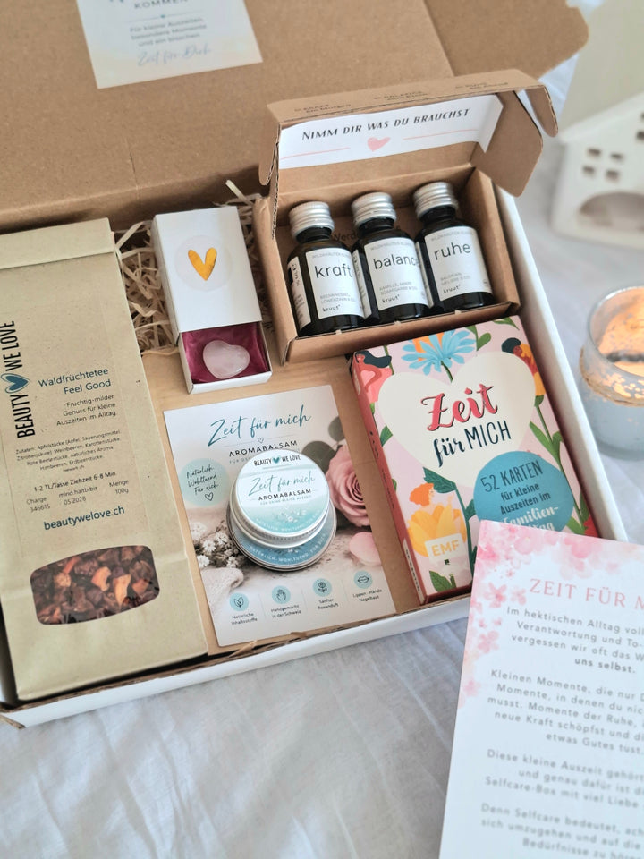 Geschenk-Set "Kleine Auszeit" – liebevolle Selfcare-Box für Mamas
