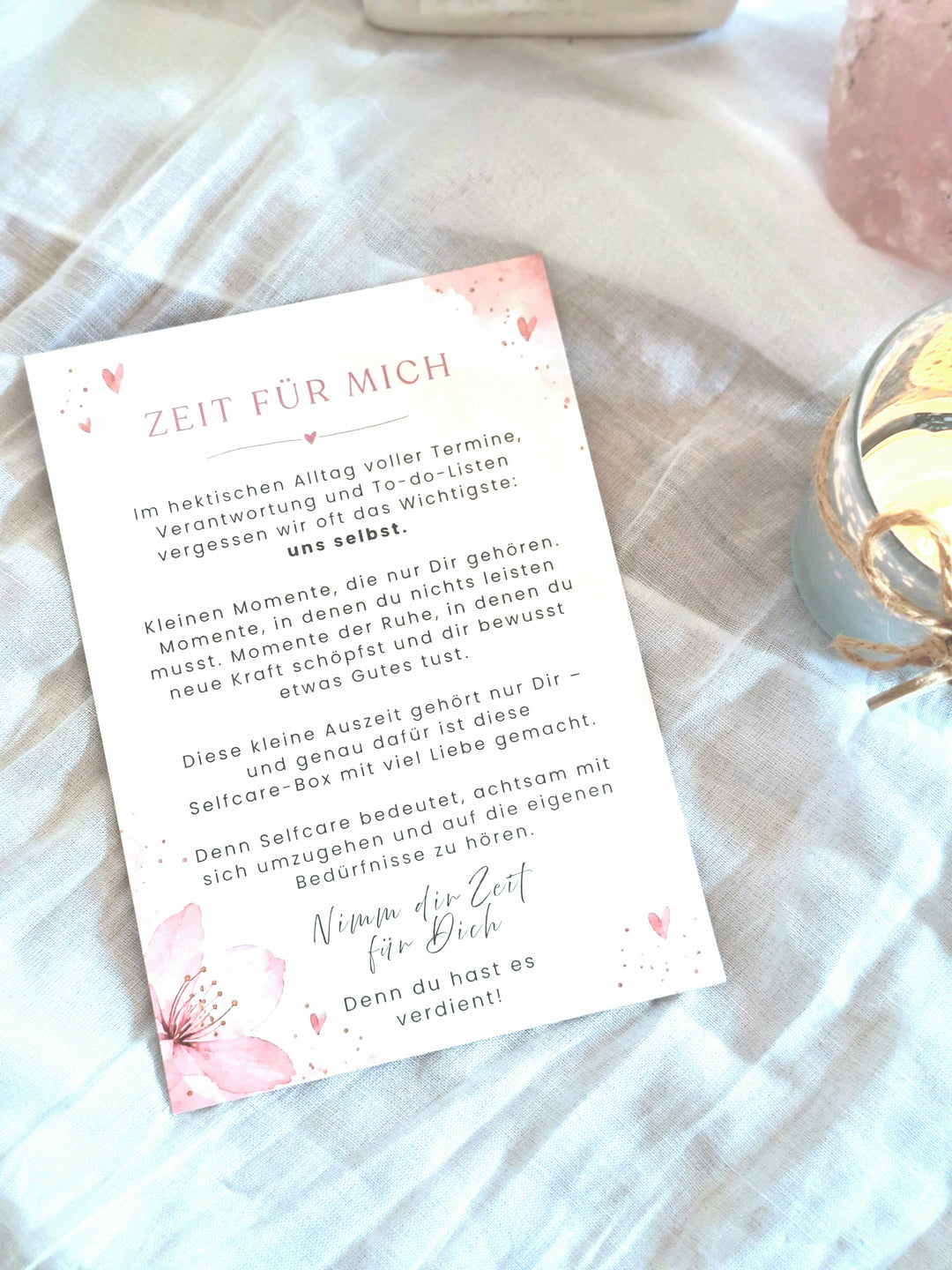 Coffret cadeau : Moments de bien-être pour vous 2 - Coffret de soins personnels avec défi