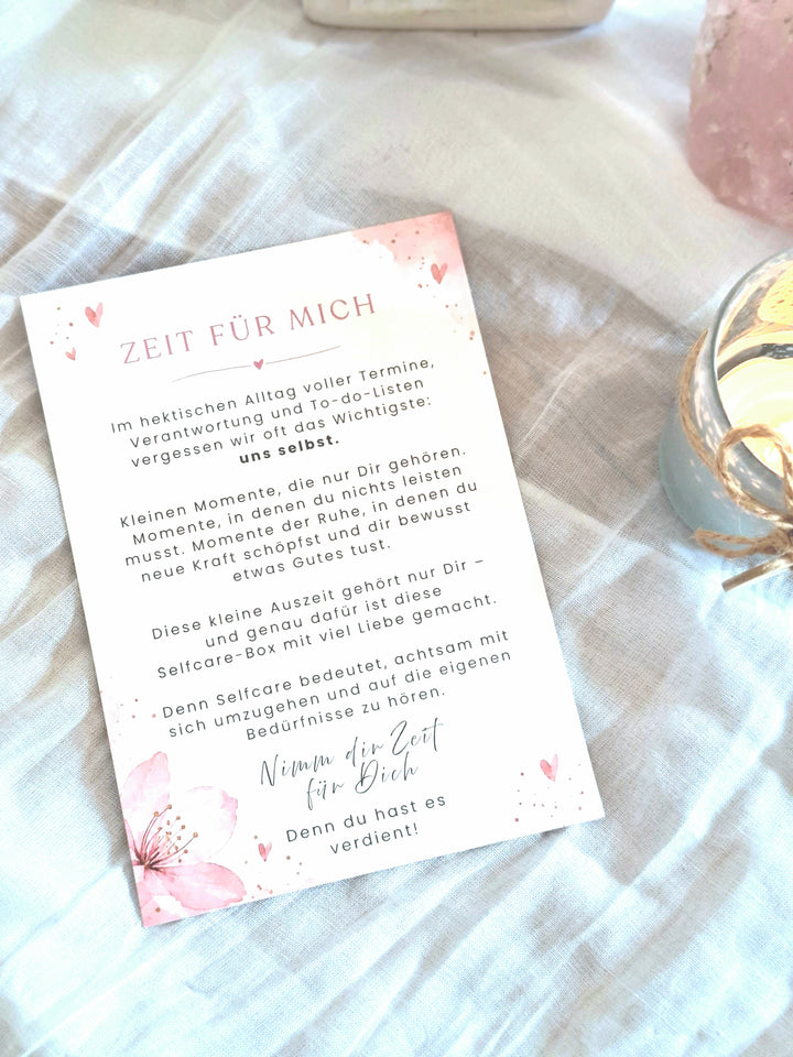 Coffret cadeau : Moments de bien-être pour vous 2 - Coffret de soins personnels avec défi