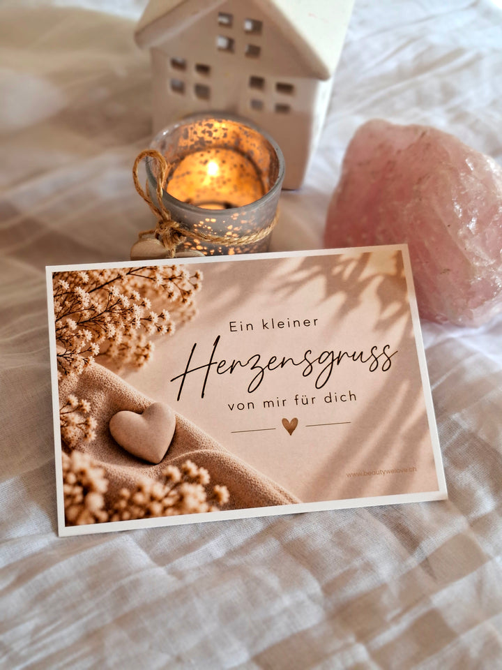 Geschenkbox "Zeit für mich" - Liebevolle Selfcarebox mit 50 Impulsen für Herz und Seele
