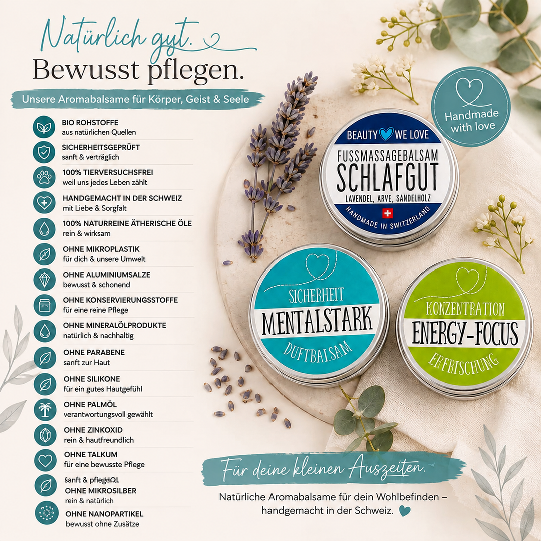 Aroma Balsam Rose „Zeit für mich“ 15 g – Made in Switzerland