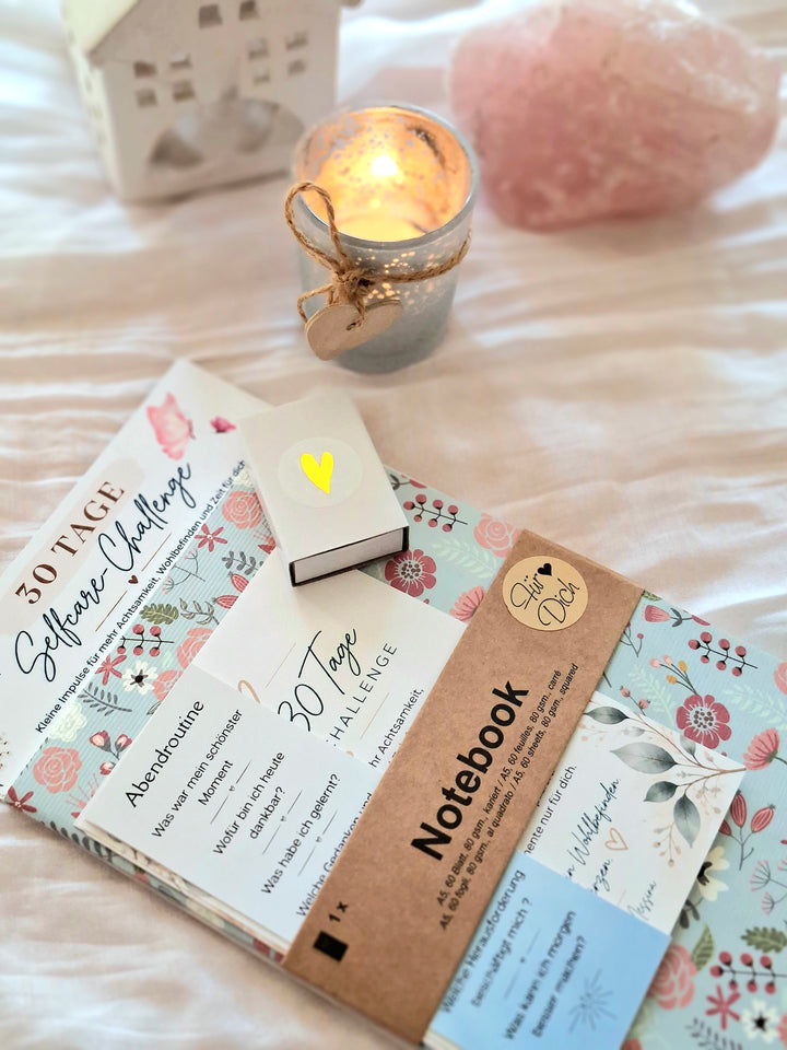 30 Tage Self-Care Challenge – Journal, Selfcare Tracker & kleine Auszeiten für dich