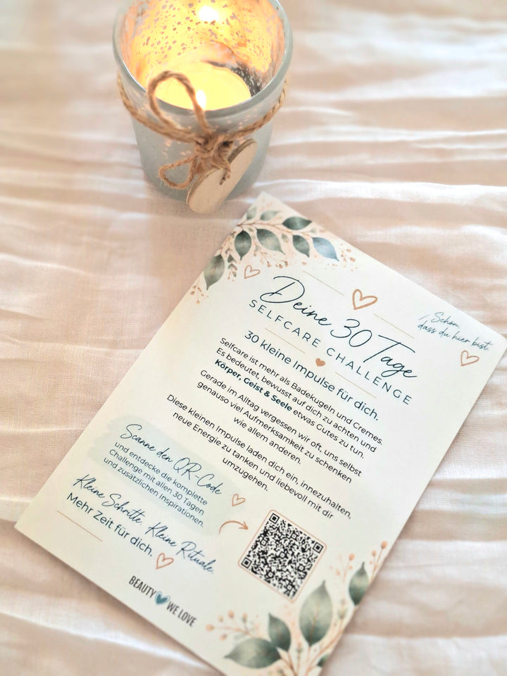 30 Tage Self-Care Challenge – Journal, Selfcare Tracker & kleine Auszeiten für dich