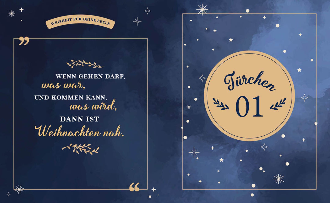 Adventskalender Buch Weihnachtsrituale für die Seele (nur noch 4 Stück!)