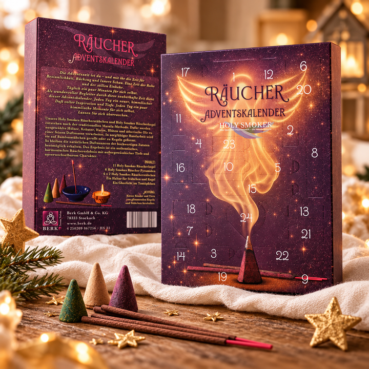 Räucher Adventskalender – 24 duftende Momente für die Adventszeit