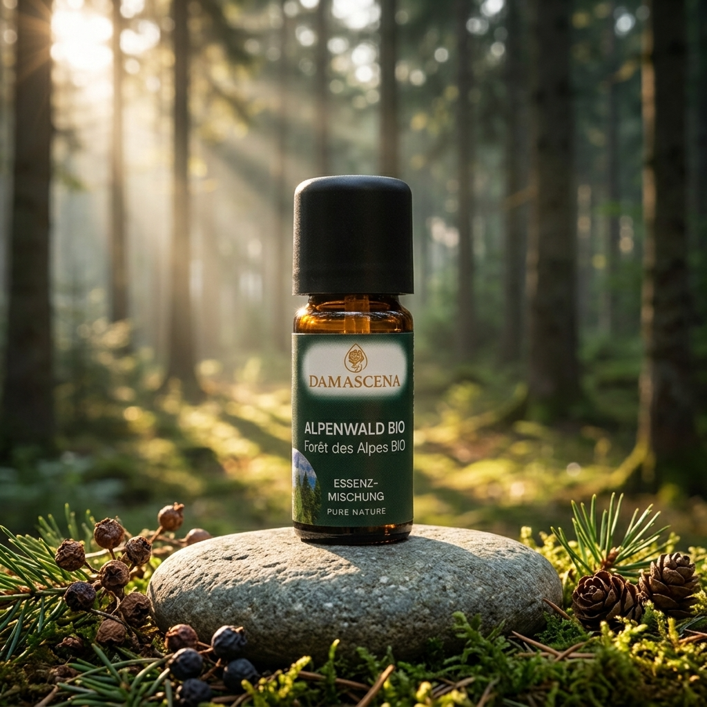 Alpine Forest Essence Blend – 100% Organic Essential Oils – 10ml
