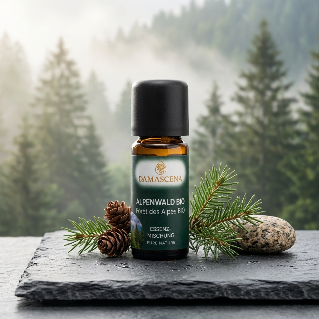 Alpine Forest Essence Blend – 100% Organic Essential Oils – 10ml