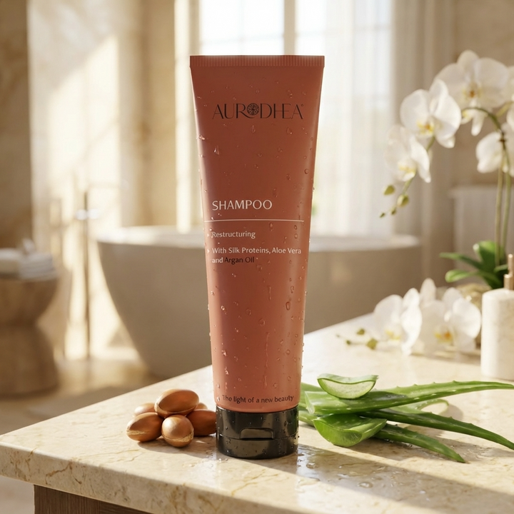 Strengthening shampoo with argan oil and aloe vera – 250 ml