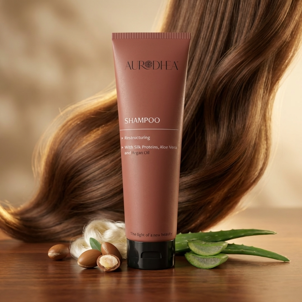 Strengthening shampoo with argan oil and aloe vera – 250 ml