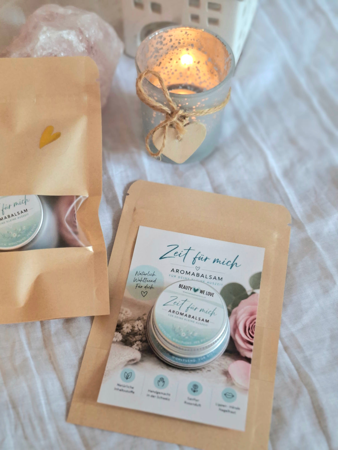 Aroma Balsam Rose „Zeit für mich“ 15 g – Made in Switzerland