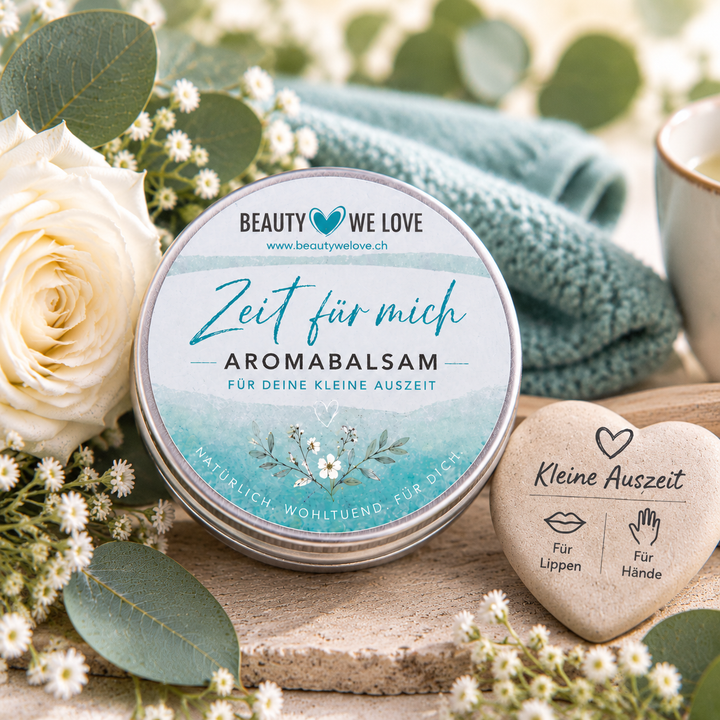 Aroma Balsam Rose „Zeit für mich“ 15 g – Made in Switzerland