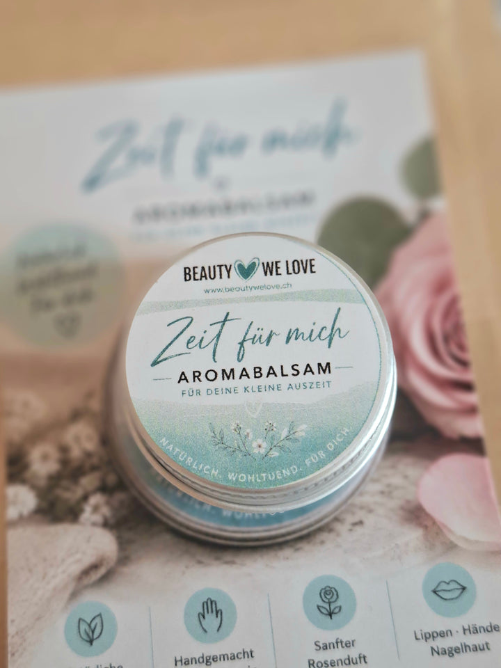 Aroma Balsam Rose „Zeit für mich“ 15 g – Made in Switzerland