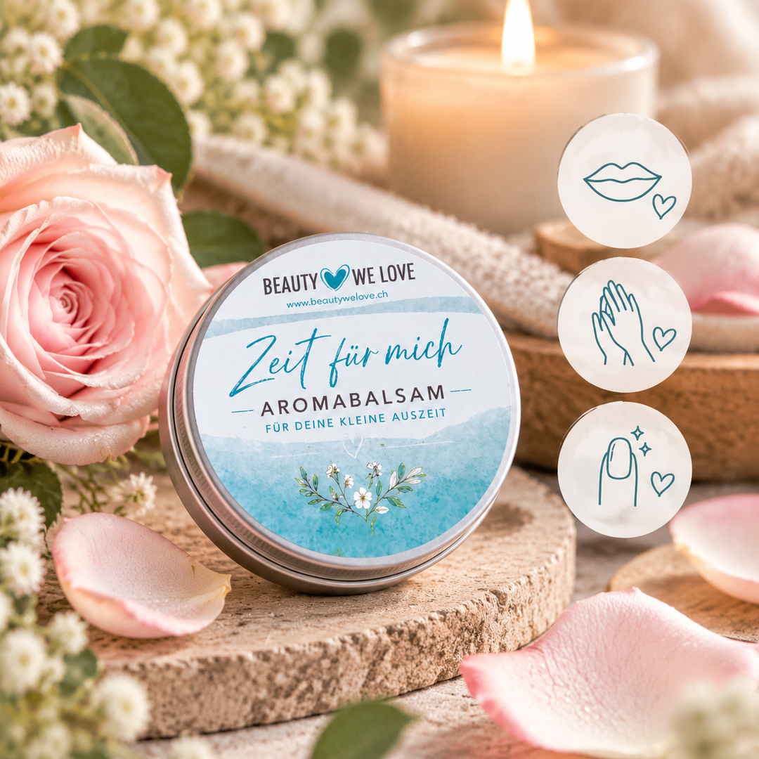 Aroma Balsam Rose „Zeit für mich“ 15 g – Made in Switzerland