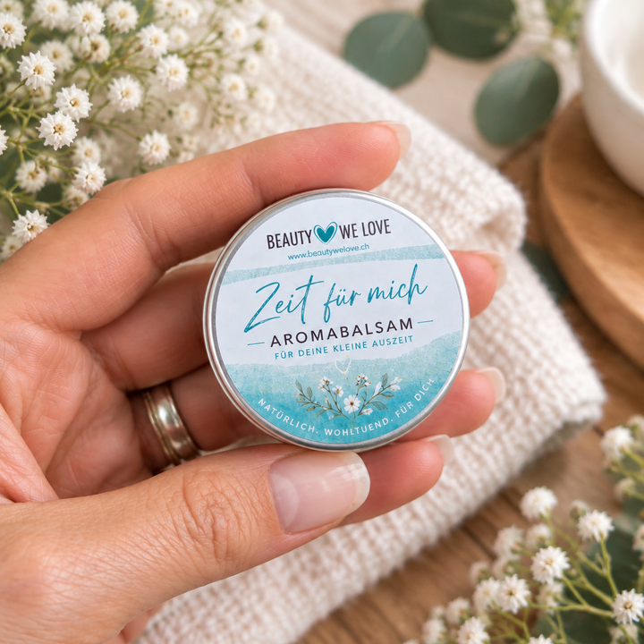 Aroma Balsam Rose „Zeit für mich“ 15 g – Made in Switzerland