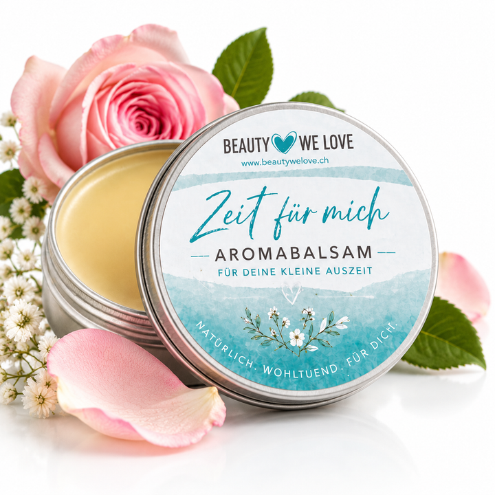 Aroma Balsam Rose „Zeit für mich“ 15 g – Made in Switzerland