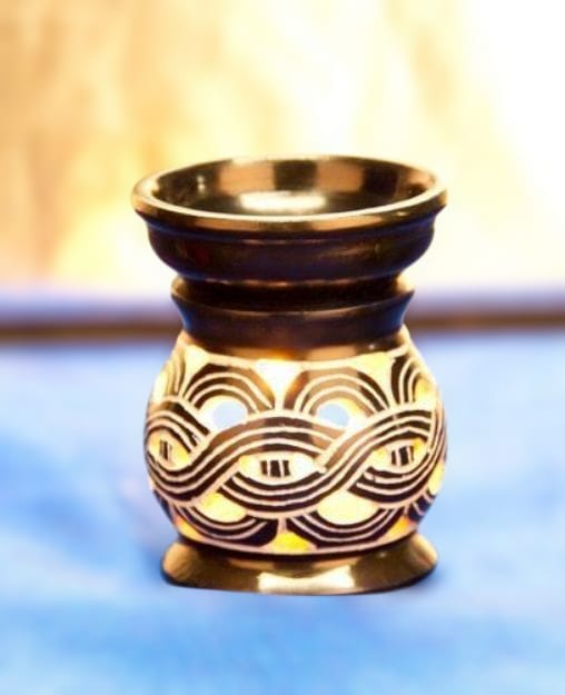 Aromalampe Keltischer Knoten, dunkelblau