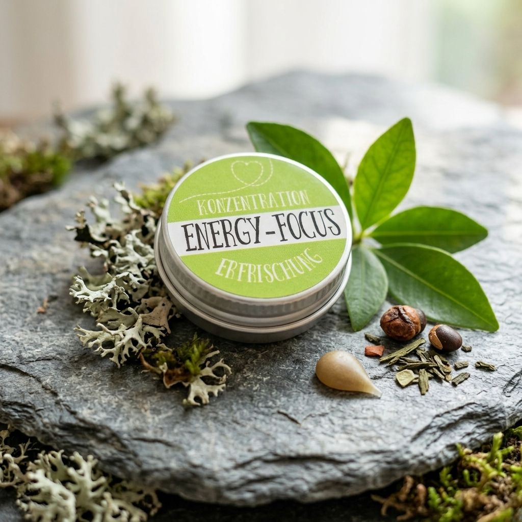 Energy-Focus – natürliches Seelen-Aroma-Balsam 15 g – Made in Switzerland