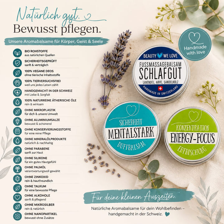 Energy-Focus – natürliches Seelen-Aroma-Balsam 15 g – Made in Switzerland