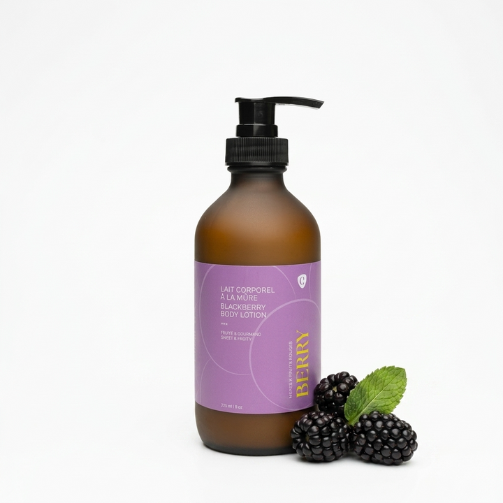 Körperlotion BERRY – Fruchtig, zart & pflegend - Swiss Made - 225ml