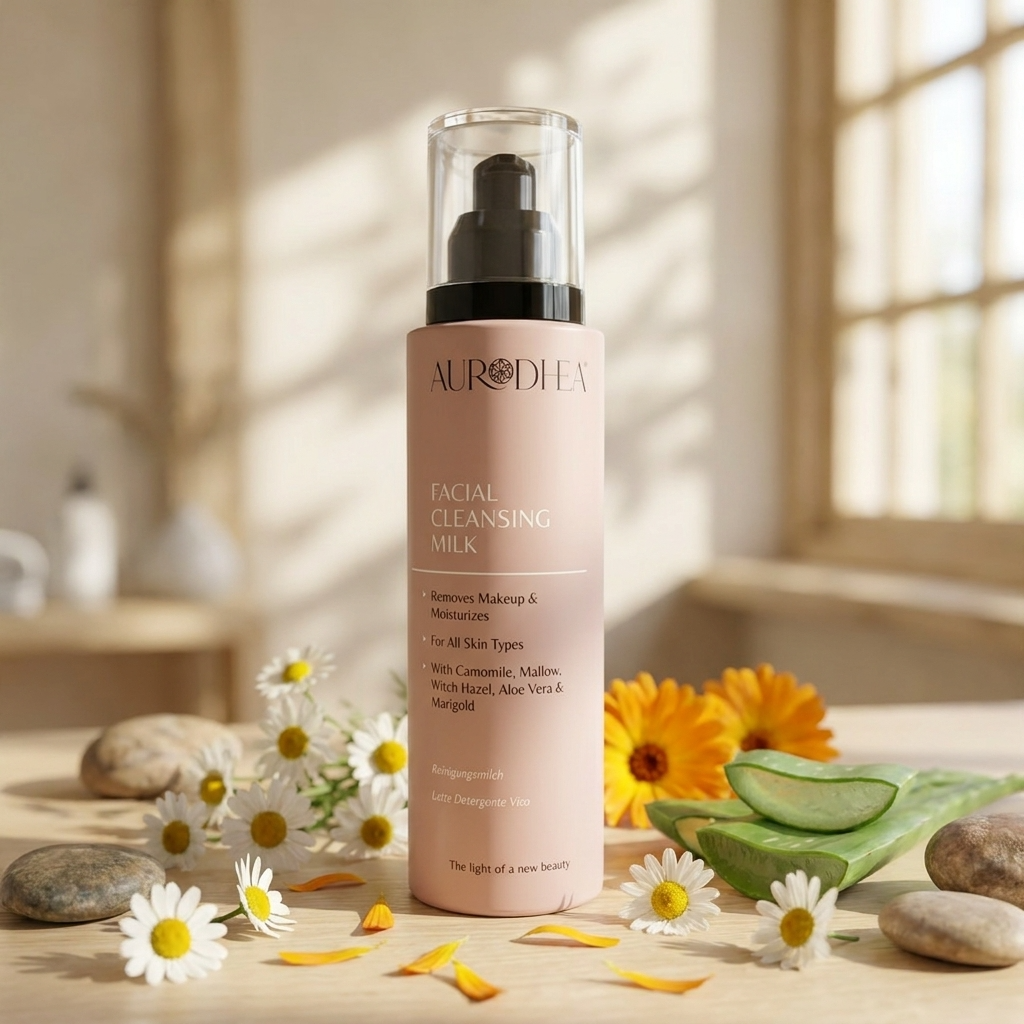 Reinigungsmilch (Ringelblume, Malve und Kamille) – 150ml