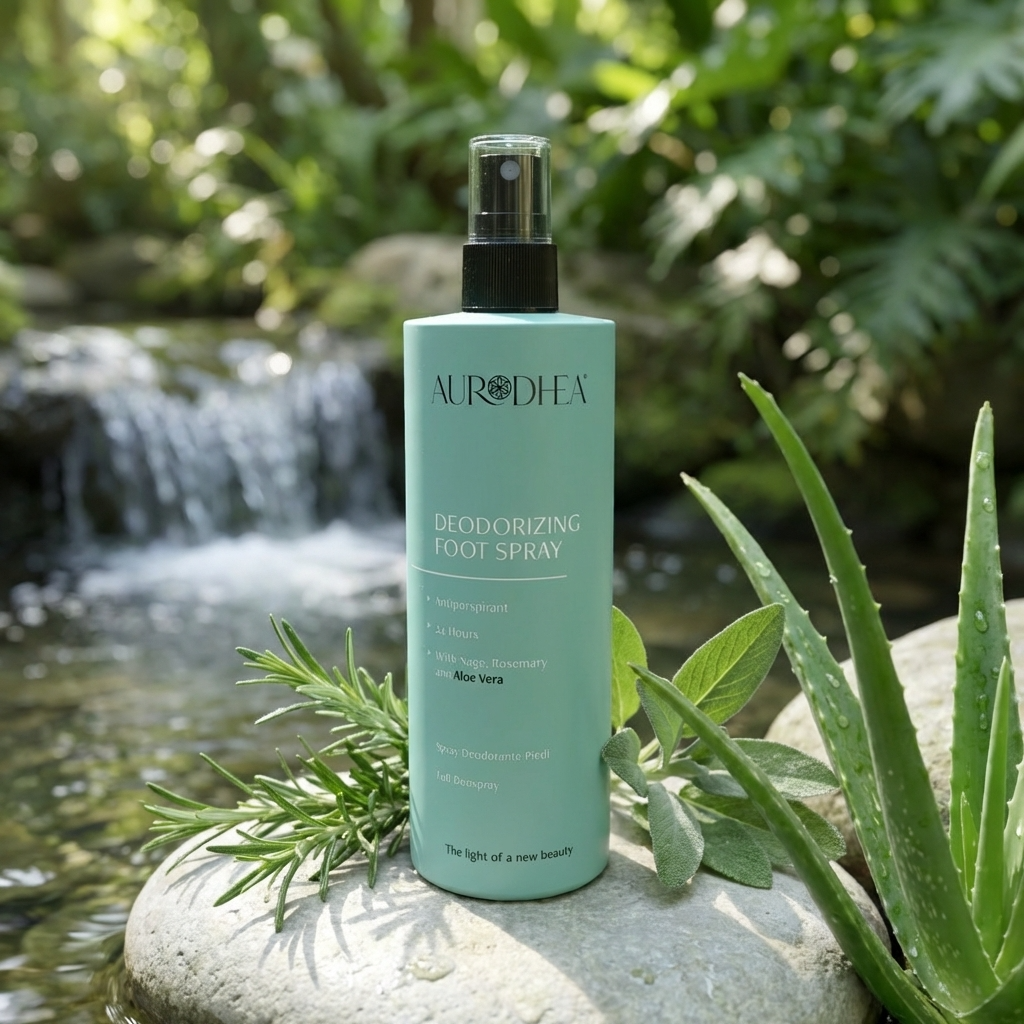 Fuß Deospray - 150 ml - mit Aloe Vera, Salbei und Rosmarin