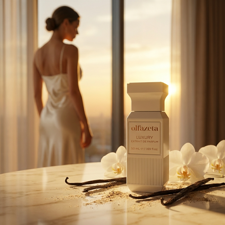 Ein Must-Have für Vanille-Fans – intensive Gourmand-Erfahrung

Ein Duft, der sofort verführt und die Sinne verwöhnt.
Chogan № 143 Sweet Dust ist Vanille pur: lebendig, süß und sinnlich zugleich. Ein Parfum für alle, die intensive, pudrig-warme Noten lieben und ihre Ausstrahlung mit einem luxuriösen Vanille-Duft unterstreichen möchten.