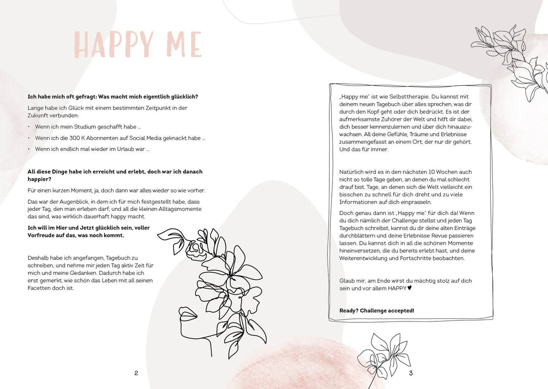 Happy Me – Das 10-Wochen-Journal von Cali Kessy