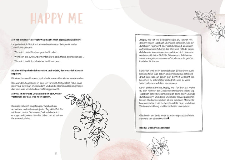 Happy Me – Das 10-Wochen-Journal von Cali Kessy