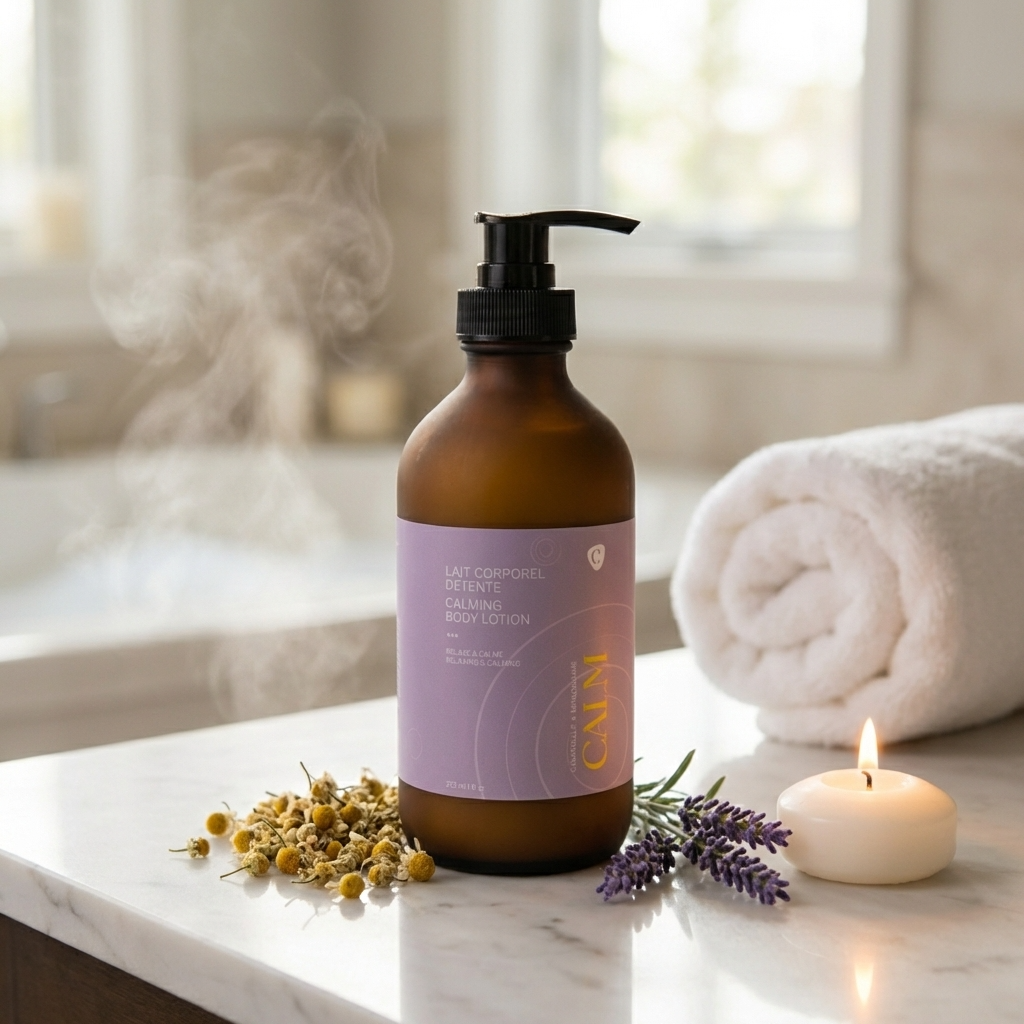 Körperlotion Calm – Lavendel Zitrone, zart & pflegend - Swiss Made - 225ml