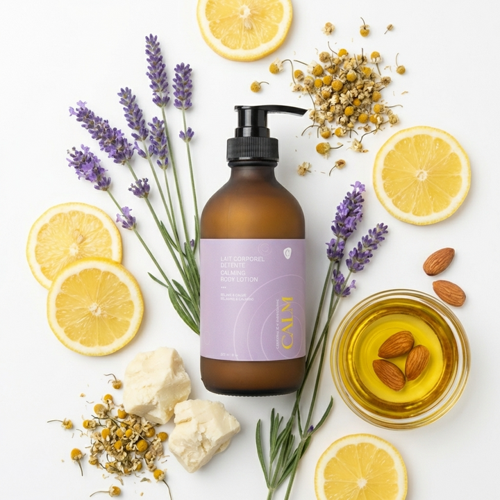 Körperlotion Calm – Lavendel Zitrone, zart & pflegend - Swiss Made - 225ml