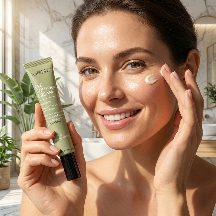 Crème contour des yeux à la bave d'escargot (bio) - 15 ml (poches et cernes)