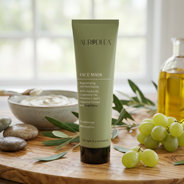Aufhellende Gesichtsmaske mit Schneckenschleim und Vitamin C – 50 ml