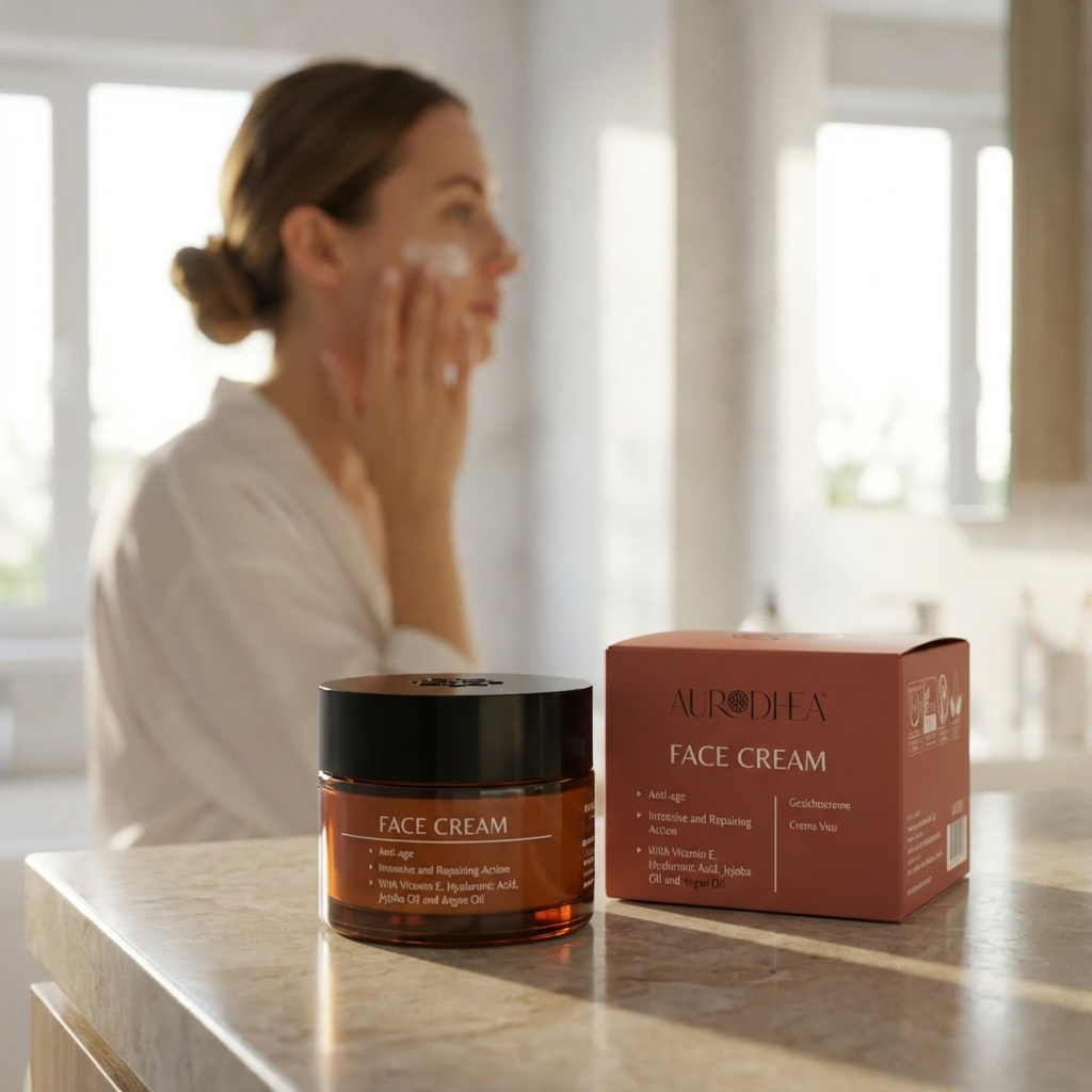 Crème visage régénérante à l'huile d'argan (pour peaux sèches) - 50 ml