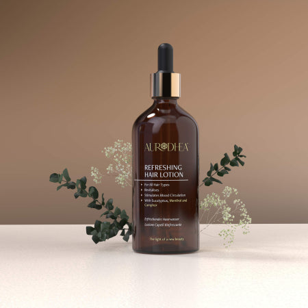 Erfrischendes Haarwasser mit Menthol & Kampfer (Haarstärkung) 100ml