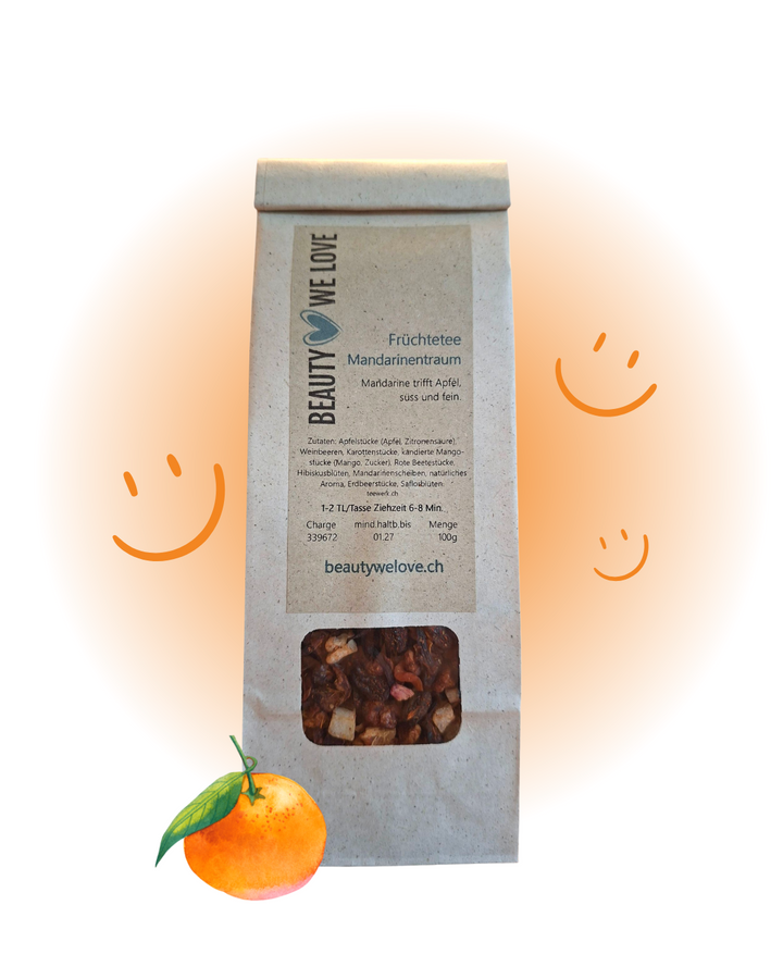Früchtetee Mandarinen Traum – 100g - Limitierte Edition