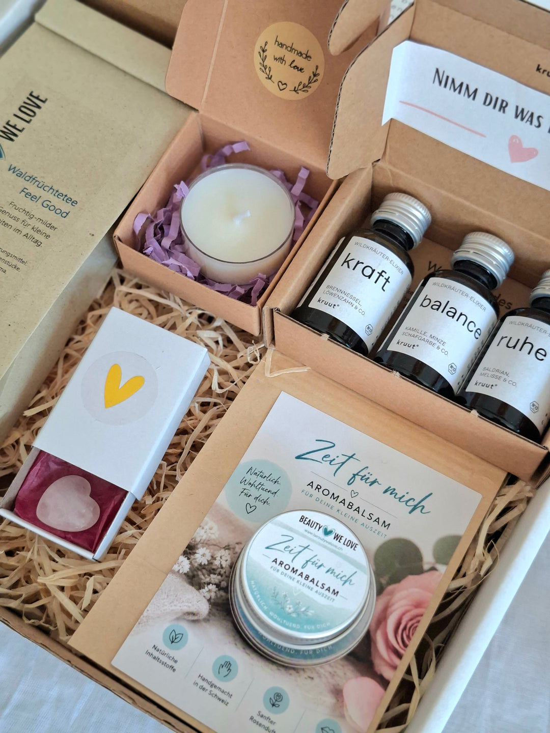 "Little Time-Out" Gift Set – loving self-care box for peace, balance & strength