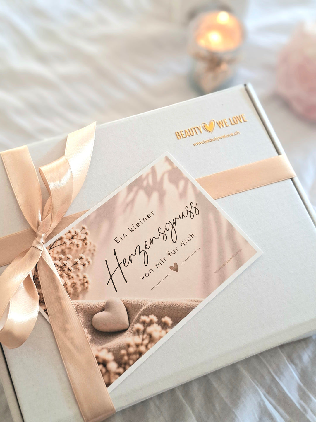 Gift set: Feel-good moments for yourself - Self-care box with challenge