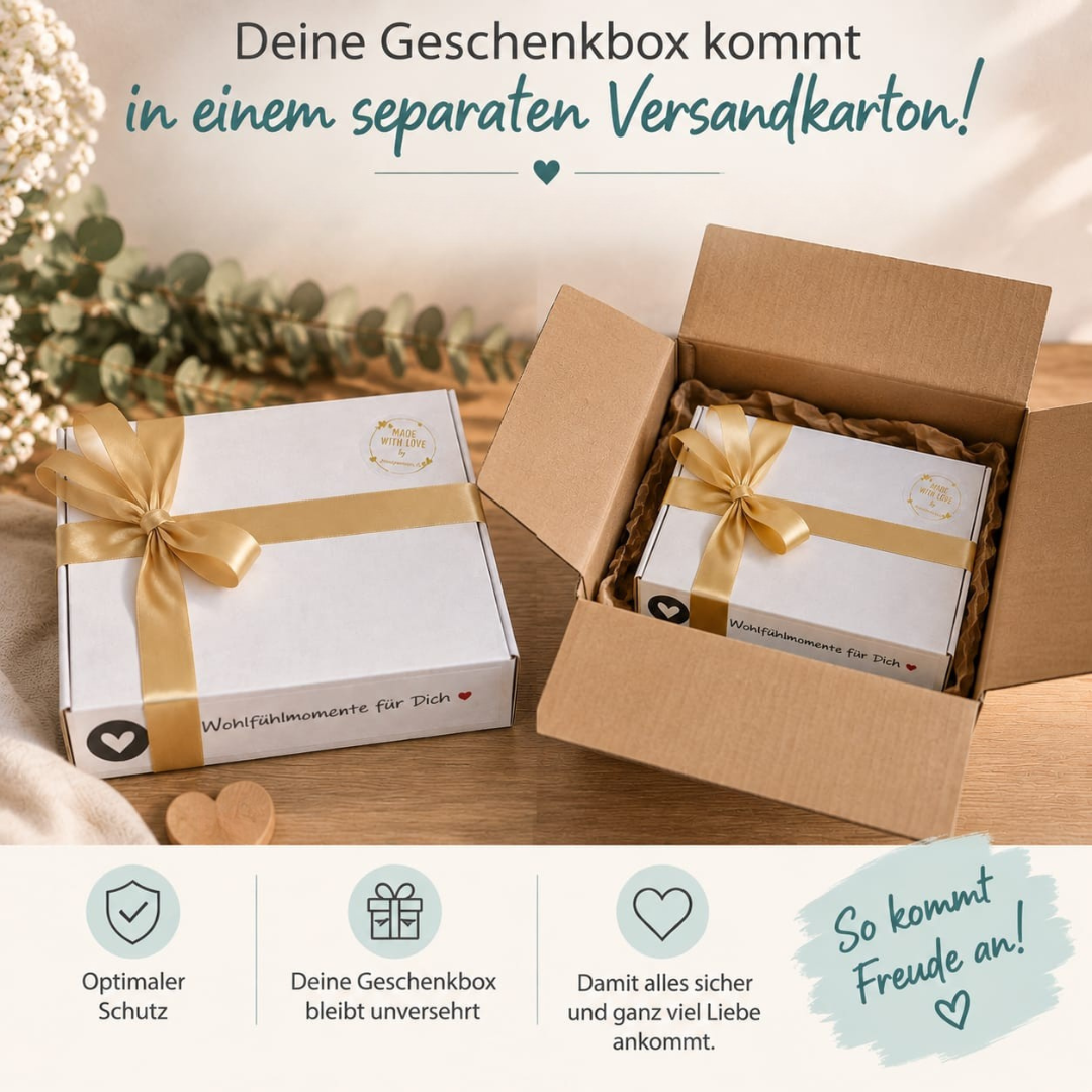 Geschenk-Set "Zeit für mich" - Selfcebox für deine Me-Time am Abend