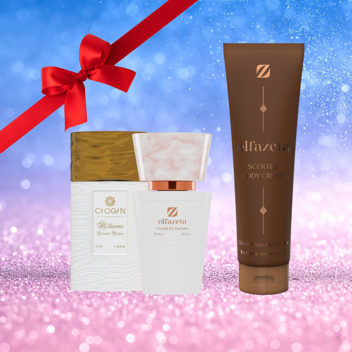 Coffret Femme - petit 35 ml - (parfum et lait corporel)