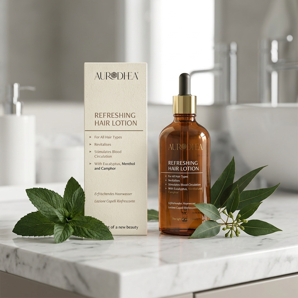 Erfrischendes Haarwasser mit Menthol & Kampfer (Haarstärkung) 100ml