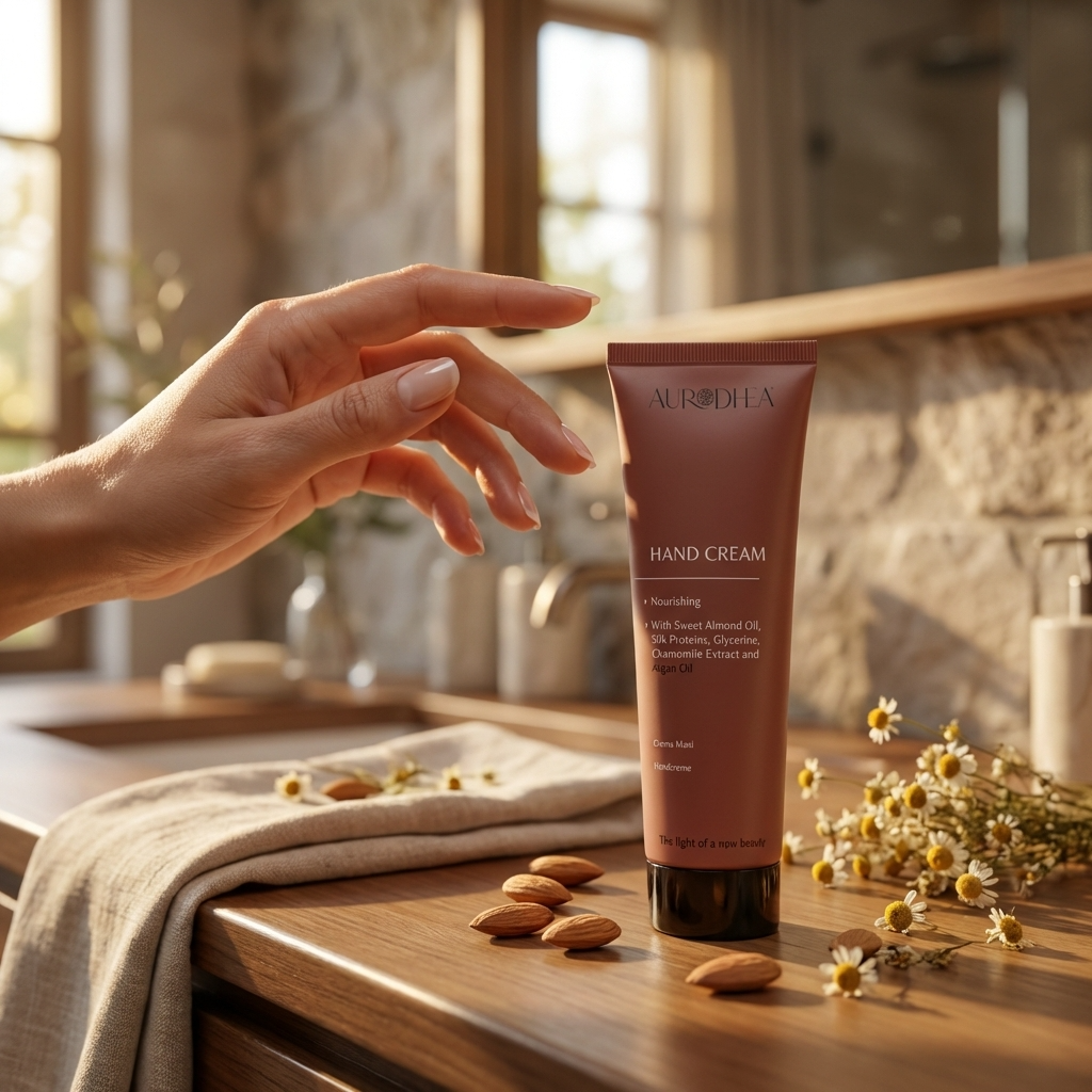 Bio-Handcreme mit Arganöl  – 75ml (Trockene Hände)