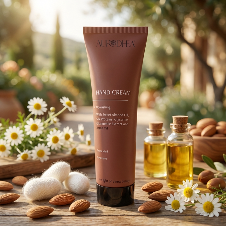 Bio-Handcreme mit Arganöl  – 75ml (Trockene Hände)