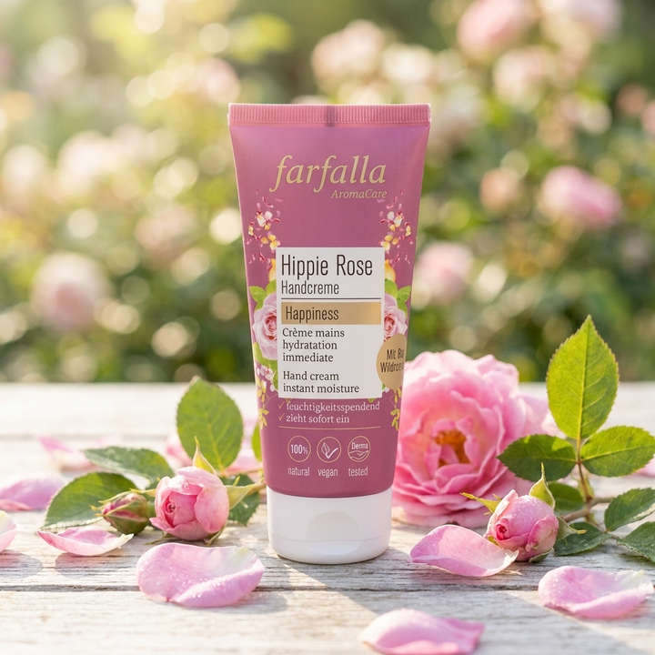 Farfalla Handcreme Hippie Rose Happiness 50ml