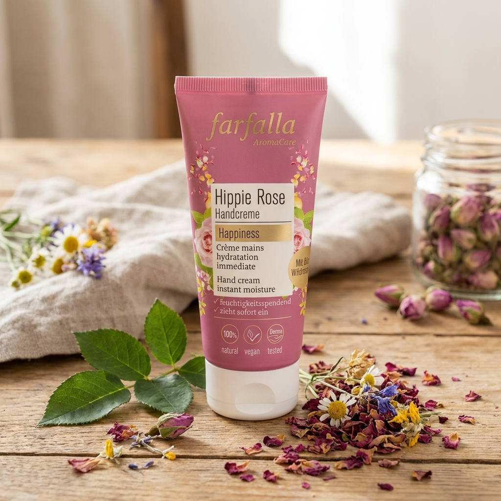 Farfalla Handcreme Hippie Rose Happiness 50ml