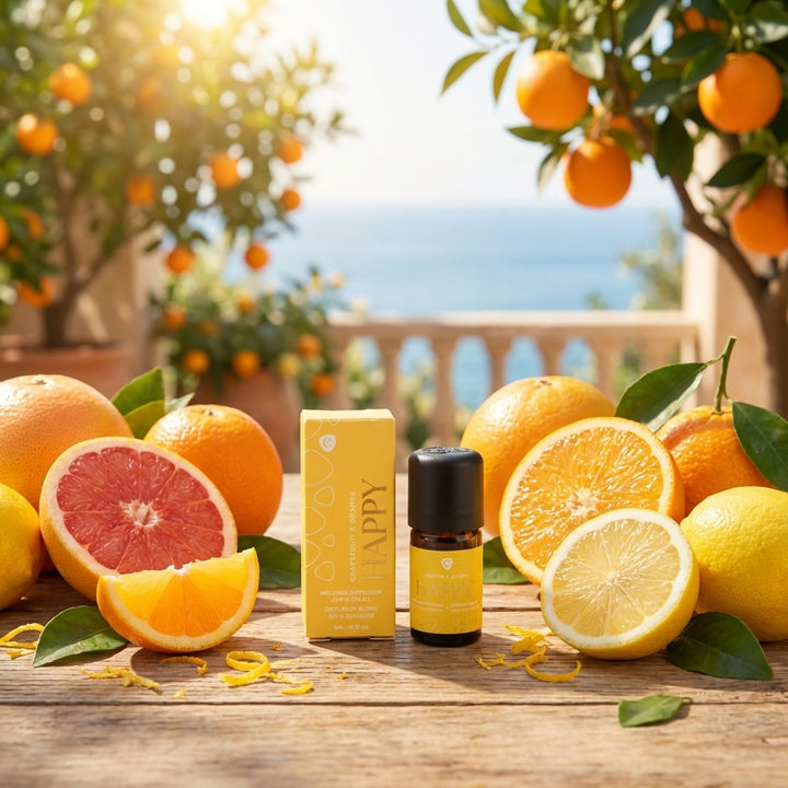 Ätherische Öl-Mischung  Happy, 5 ml