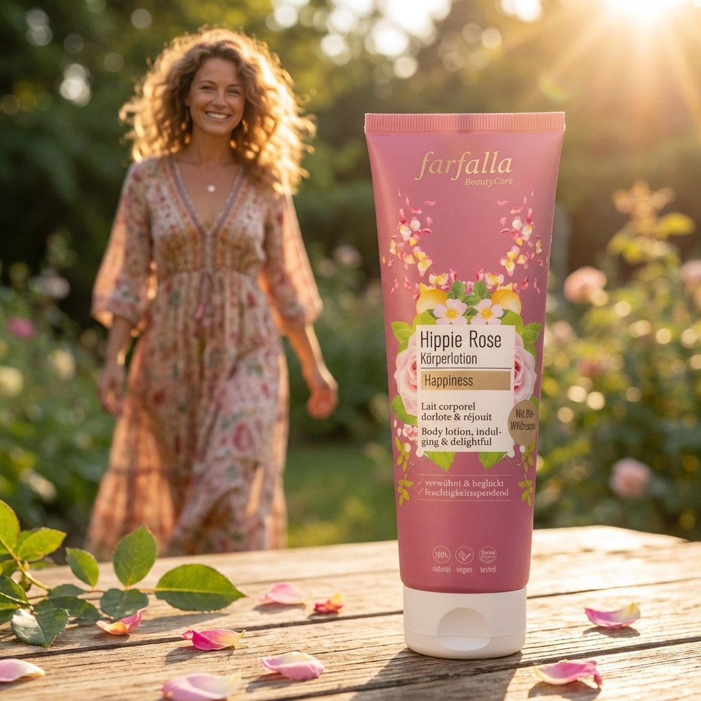 Farfalla Hippie Rose Happiness – Körperlotion - 150ml
