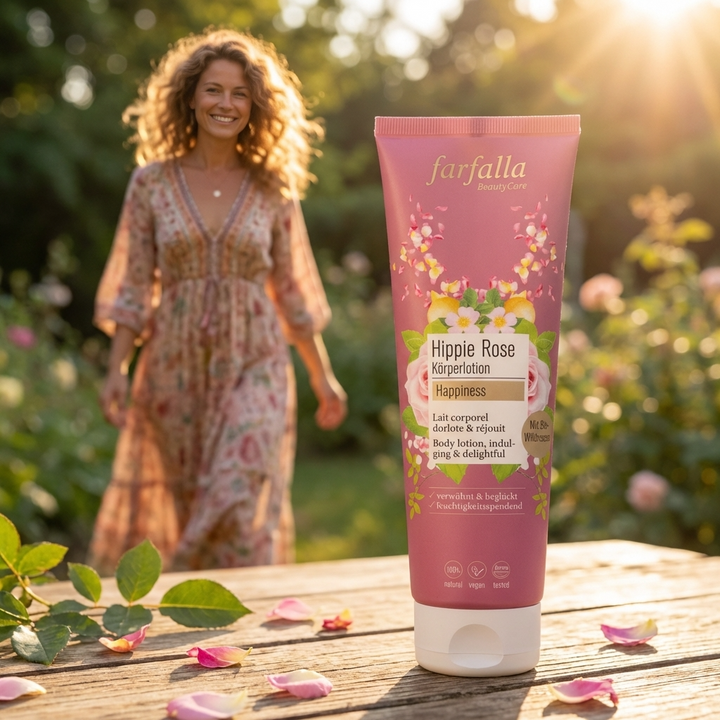 Farfalla Hippie Rose Happiness – Körperlotion - 150ml