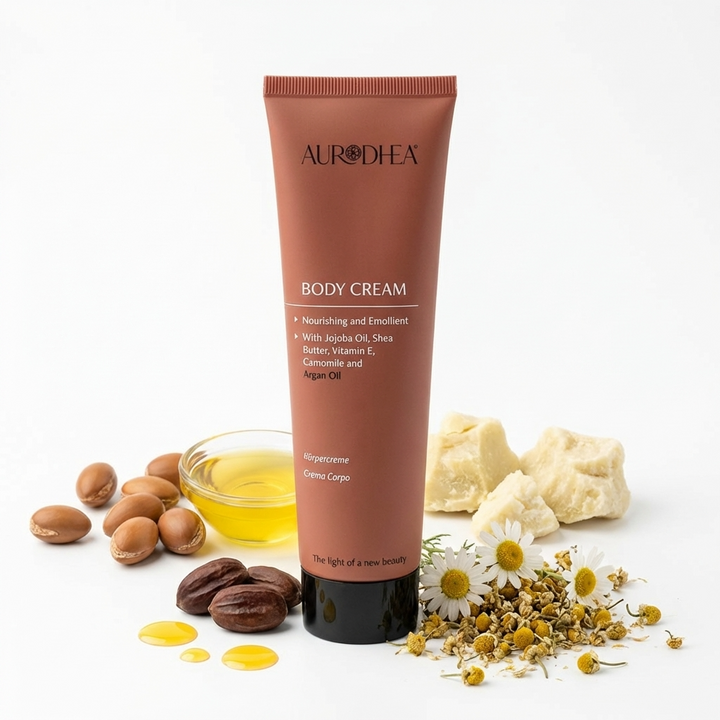 Organic body cream with argan oil (for sensitive and dry skin) – 150ml